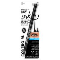 Covergirl 275 Matte Jet Black Perfect Point Plus Ink Gel Eye Pencil, 0.009 oz