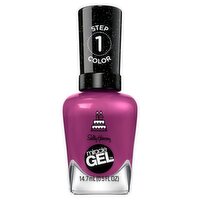 Sally Hansen Miracle Gel Step 1 533 Brewberry Nail Color, 0.5 fl oz