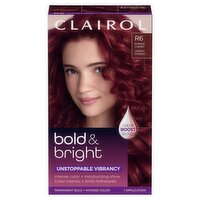 Clairol Bold & Bright R6 Intense Cherry Permanent Bold + Intense Hair Color, 1 application