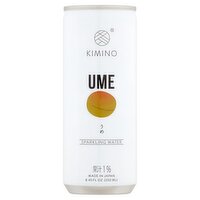 Kimino Ume Sparkling Water, 8.45 fl oz