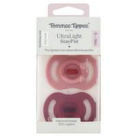 Tommee Tippee Ultra Light StayPut Silicone Pacifier