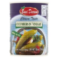 Bnei Darom Mini Cucumbers in Vinegar, 19.8 oz