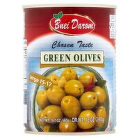 Bnei Darom Green Olives, 19.7 oz