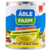 Able Farm Sweetened Condensed Creamer, 13.4 oz