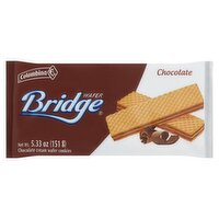 Colombina Bridge Chocolate Cream Wafer Cookies, 5.33 oz