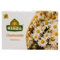 Hindú Chamomile Tea Bags, 20 count, 0.63 oz
