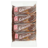 Galletas GN Rellenitas Chocolate Sandwich Cookies, 1.27 oz, 8 count