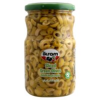 Ikram Sliced Green Olives, 24.70 oz