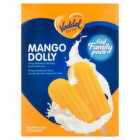 Vadilal Mango Dolly Family Pack, 2 fl oz, 6 count