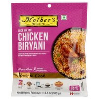 Mother's Recipe Spice Mix for Chicken Biryani, 3.5 oz