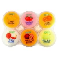 Cocon Assorted Flavour Nata De Coco Pudding, 24.9 oz