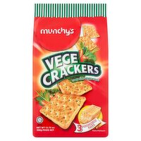 Munchy's Vege Crackers, 3 count, 13.75 oz