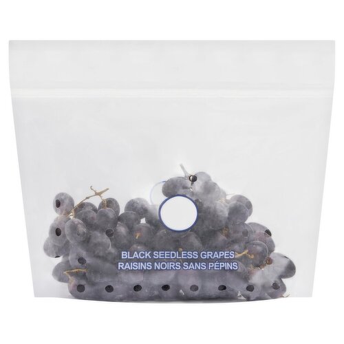 Black Seedless Grapes, 1 lb