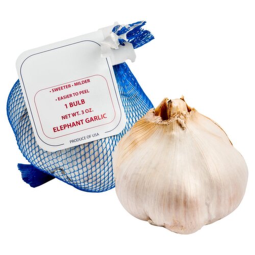 Fresh Elephant Garlic, 1 oz