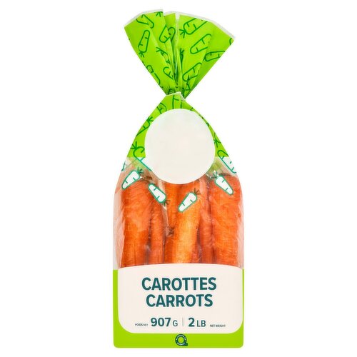 Carrots 2 LB Bag, 2 pound