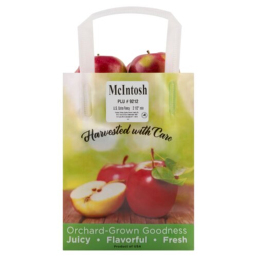 Fresh Macintosh Apple In Tote Bag, 5.5 lbs