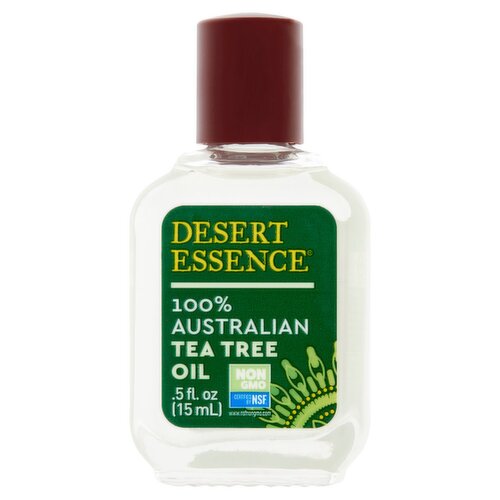 Desert Essence 100% Australian Tea Tree Oil, .5 fl oz