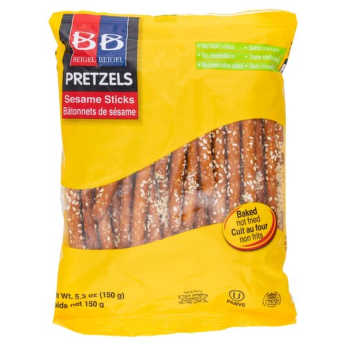 Beigel & Beigel Sesame Sticks Pretzels, 5.3 oz