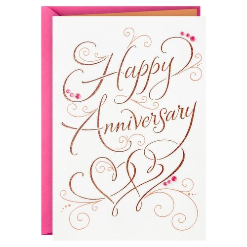 Hallmark Signature Anniversary Card for Couple (Happy Anniversary)