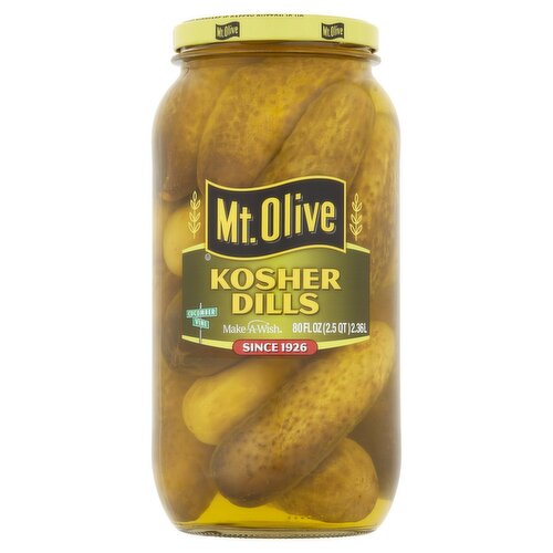Mt. Olive Kosher Dills, 80 fl oz