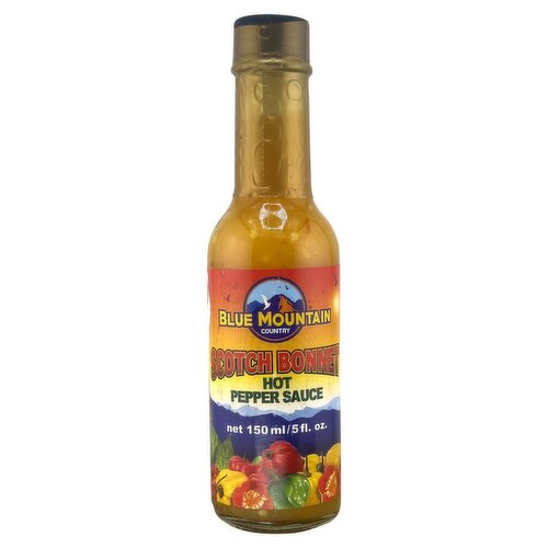 Blue Mountain Country Scotch Bonnet Hot Pepper Sauce, 5 fl oz