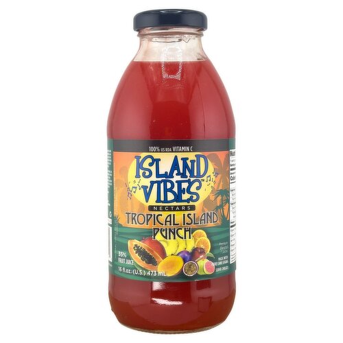 Island Vibes Tropical Island Punch Nectars, 16 fl oz
