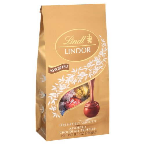 Lindt Lindor Assorted Chocolate Truffles, 8.5 oz