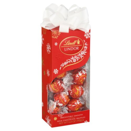 Lindt Lindor Milk Chocolate Truffles, 6.8 oz