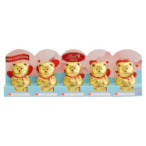Lindt Teddy Milk Chocolate, 1.7 oz