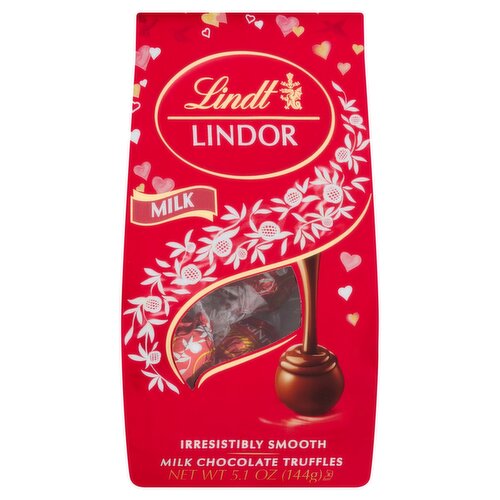 Lindt Lindor Milk Chocolate Truffles, 5.1 oz