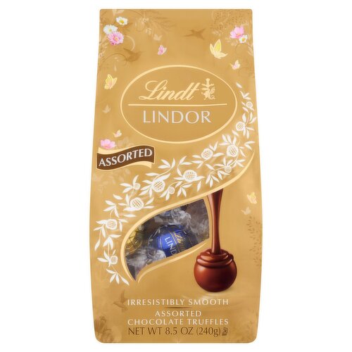 Lindt Lindor Assorted Chocolate Truffles, 8.5 oz