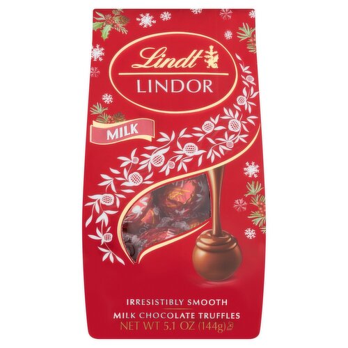 Lindt Lindor Milk Chocolate Truffles, 5.1 oz