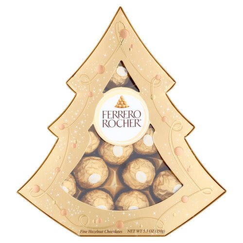 Ferrero Rocher Fine Hazelnut Chocolates, 5.3 oz