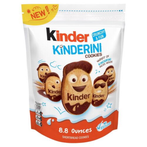 Kinder Kinderini Shortbread Cookies, 8.8 oz