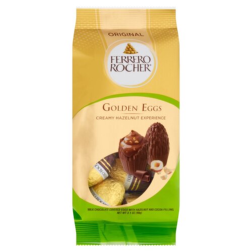 Ferrero Rocher Original Golden Eggs, 3.1 oz