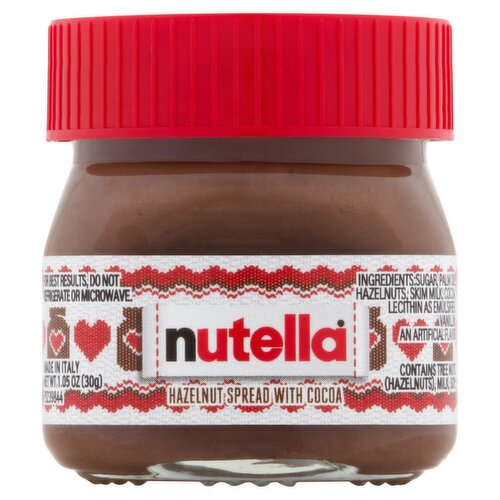 Nutella Hazelnut Spread with Cocoa, 1.05 oz