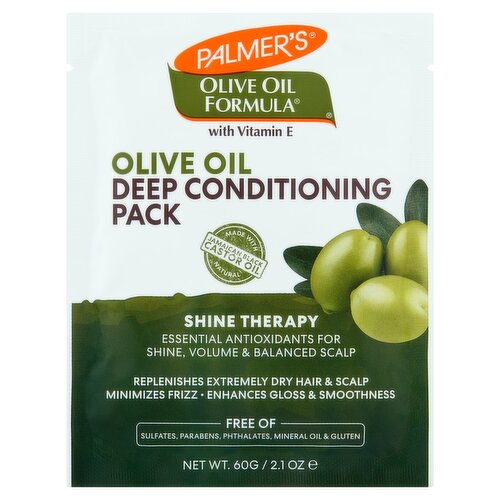 Palmer's Olive Oil Formula Shine Therapy Olive Oil Deep Conditioning Pack, 2.1 oz