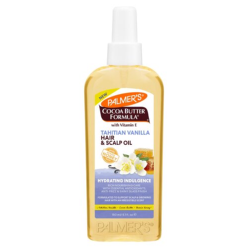 Palmer's Cocoa Butter Formula Tahitian Vanilla Hair & Scalp Oil, 5.1 fl oz