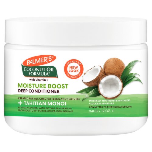 Palmer's Coconut Oil Formula Moisture Boost Deep Conditioner, 12 oz.