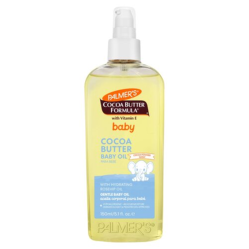 Palmer's Cocoa Butter Formula Cocoa Butter Baby Oil, 5.1 fl oz
