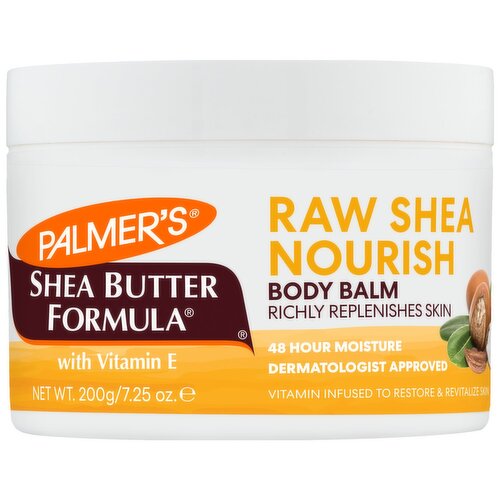 Palmer's Shea Butter Formula Raw Shea Nourish Body Balm, 7.25 oz