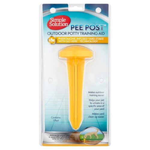 Simple Solution Pee Post Outdoor Potty Training Aid