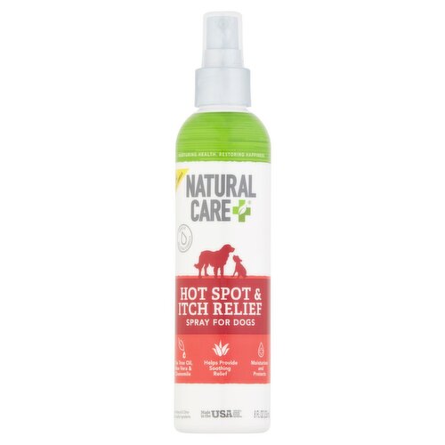 Natural Care+ Hot Spot & Itch Relief Spray for Dogs, 8 fl oz