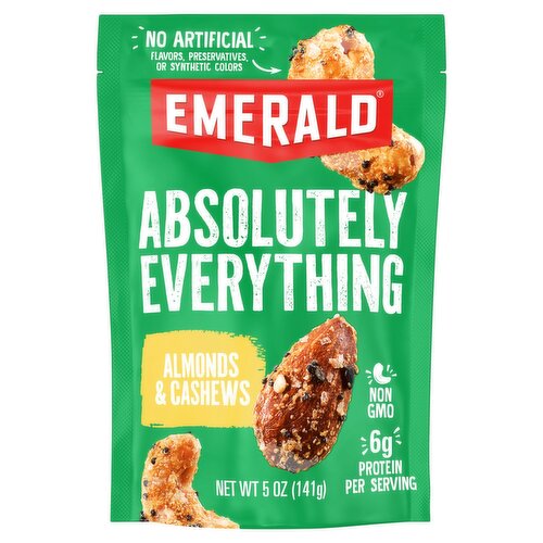 Emerald Absolutely Everything Almonds & Cashews, 5 oz