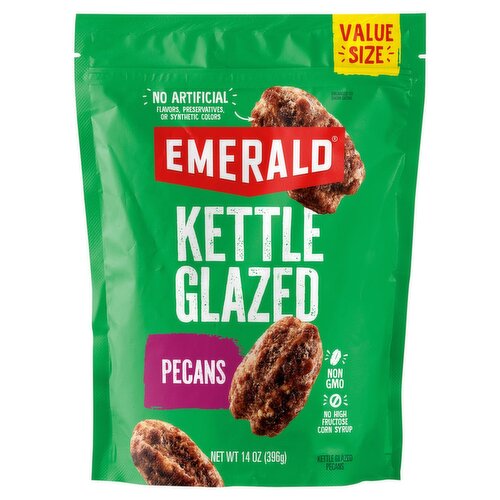Emerald Kettle Glazed Pecans Value Size, 14 oz