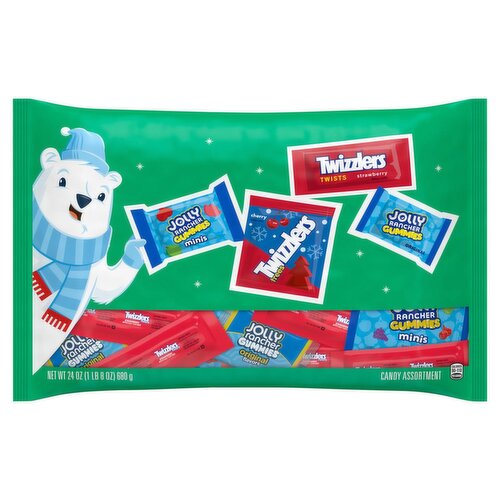 Jolly Rancher/Twizzlers Assorted Candy Assortment, 24 oz