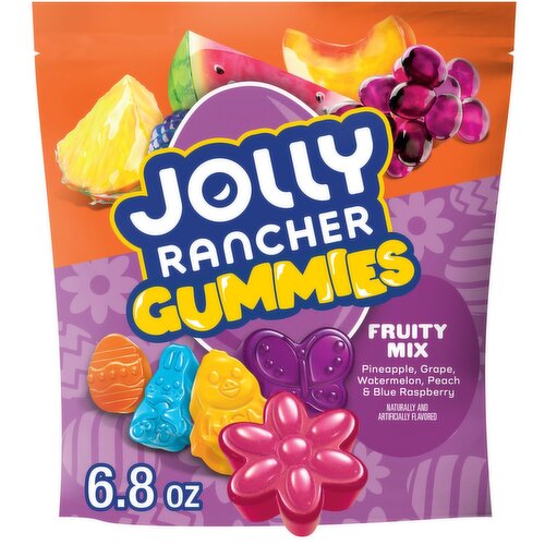 Jolly Rancher Gummies Fruity Mix Candy, 6.8 oz