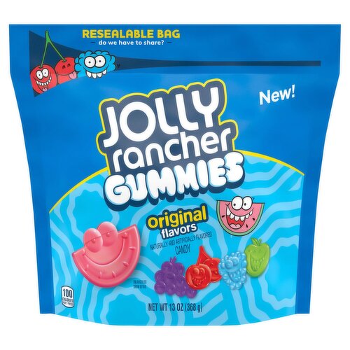 Jolly Rancher Original Flavors Gummies Candy, 13 oz