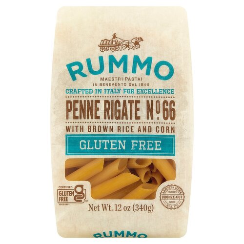 Rummo Gluten Free Penne Rigate No.66 Pasta, 12 oz