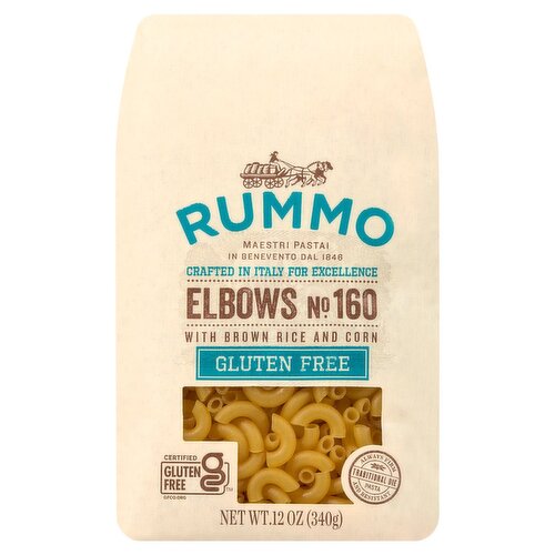 Rummo Elbows No. 160 Gluten Free Pasta, 12 oz